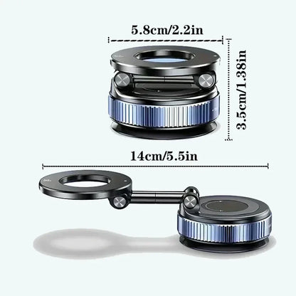 2026 Magnetic vacuum car phone holder 360 adjustable mount